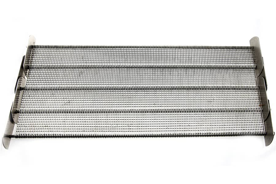 Quick-Drain Wire Ring Conveyor for Bottle Drying