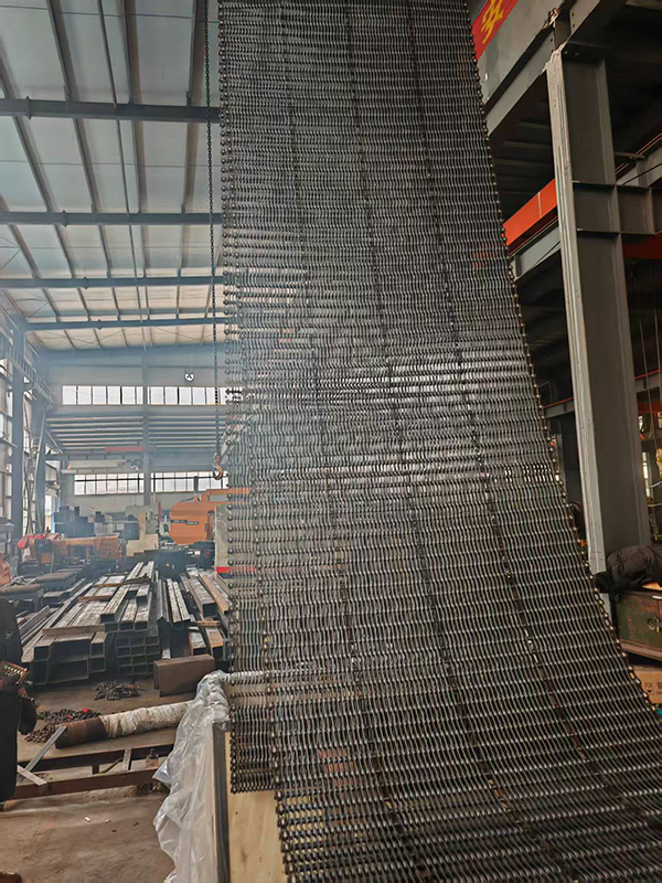 heavy duty wire conveyor belt